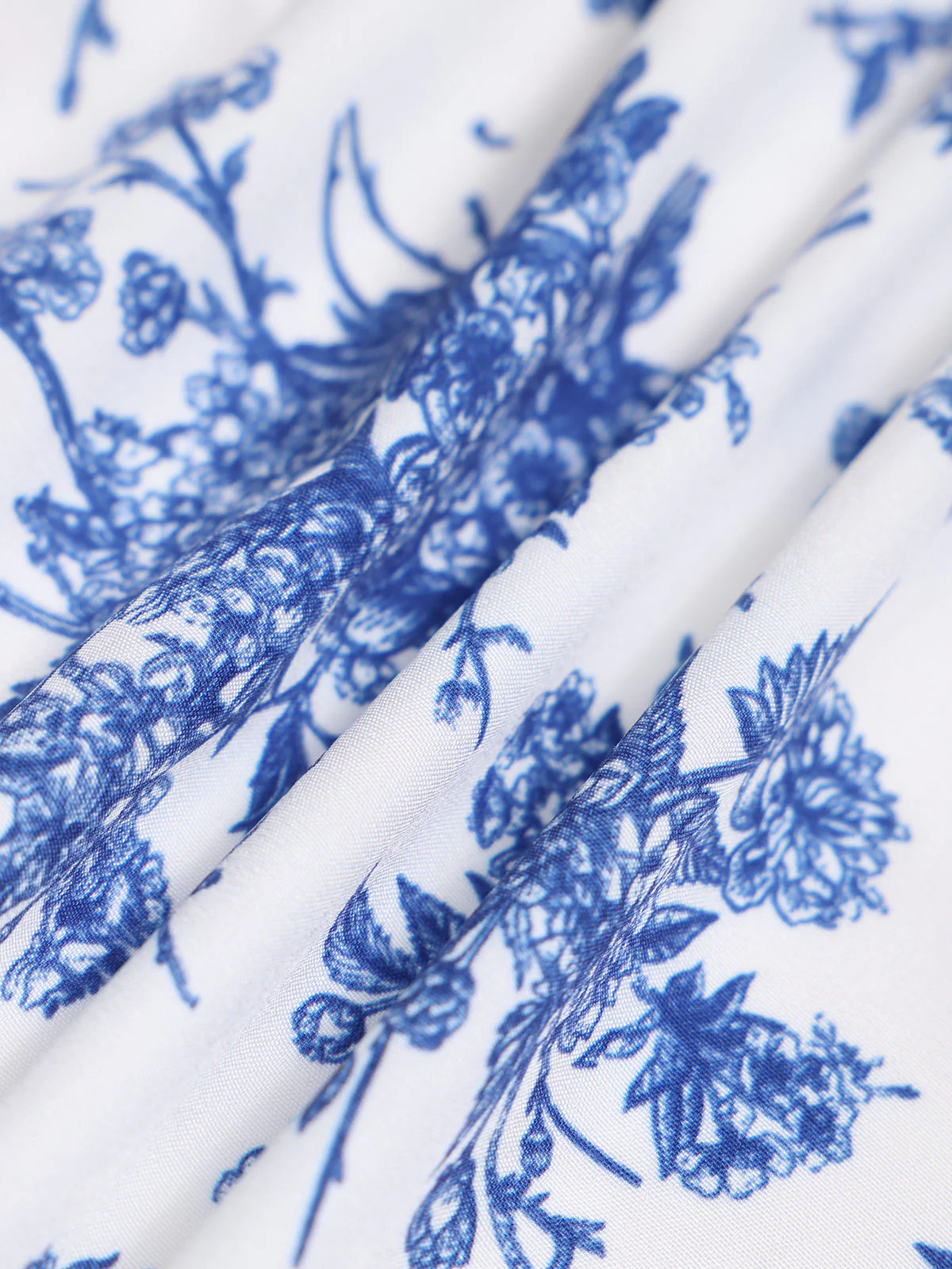 Blue Floral Cover-up Skirt & Reviews - Blue - Sustainable Cover-ups | BERLOOK | BERLOOK