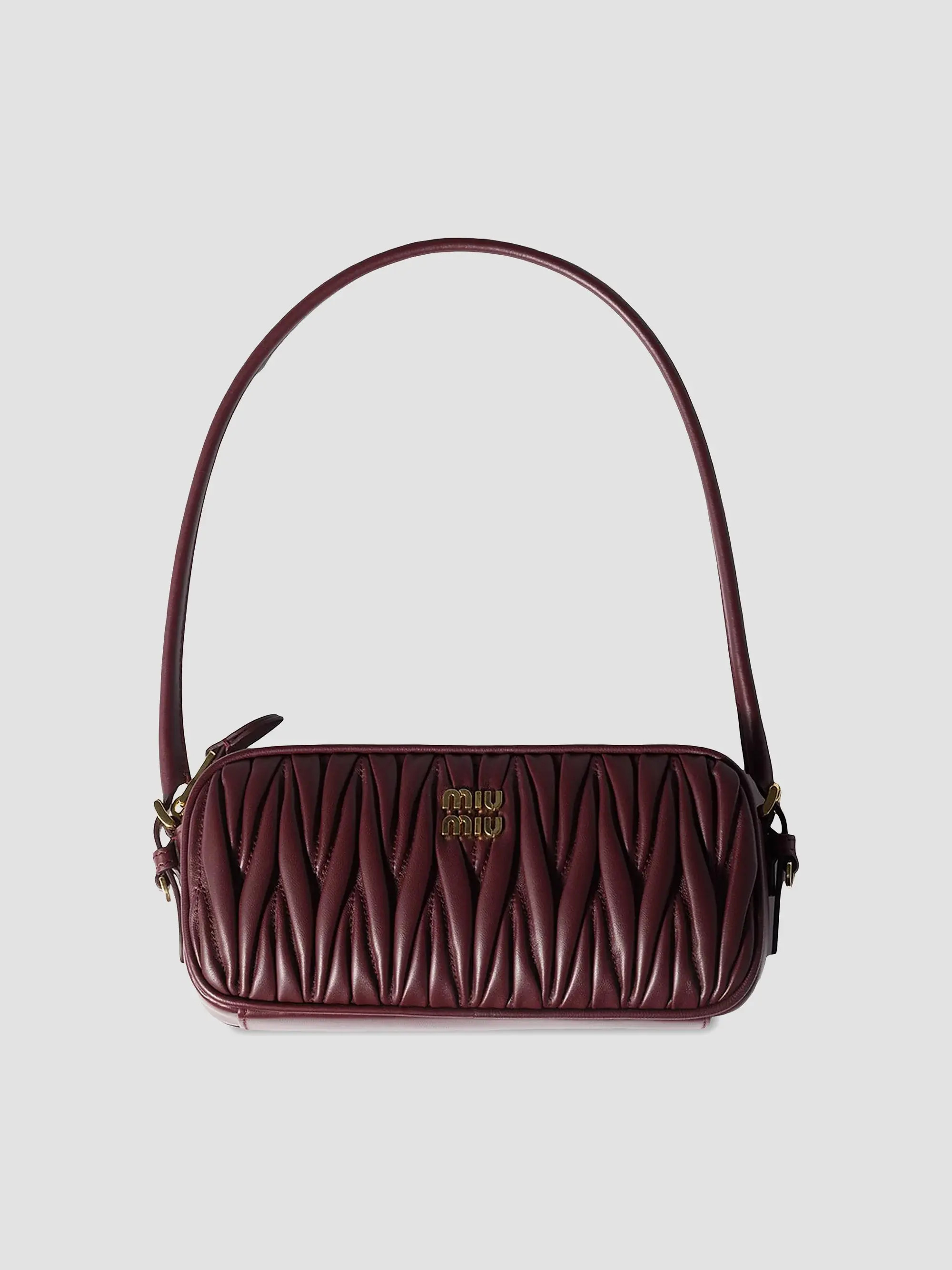 Miu Miu Matelass\u00e9 Nappa Leather Pouch | Saks Fifth Avenue | Saks Fifth Avenue