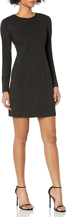 Theory Women's Seamed Long Sleeve Dress K Regent Knit | Amazon (US)