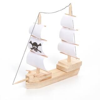 Wooden Model Pirate Ship Kit by Creatology™ | Michaels | Michaels Stores