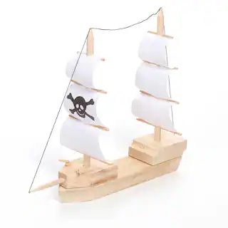 Wooden Model Pirate Ship Kit by Creatology™ | Michaels | Michaels Stores