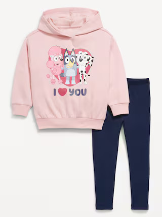 Bluey™ Tunic Hoodie and Leggings Set for Toddler Girls | Old Navy (US)