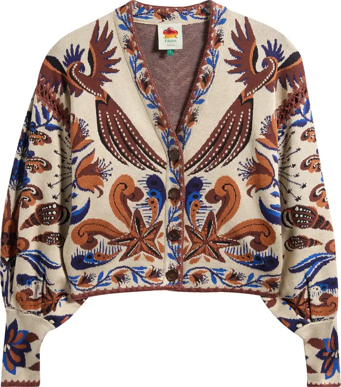 FARM Rio Nature Land Cardigan | Nordstrom | Nordstrom