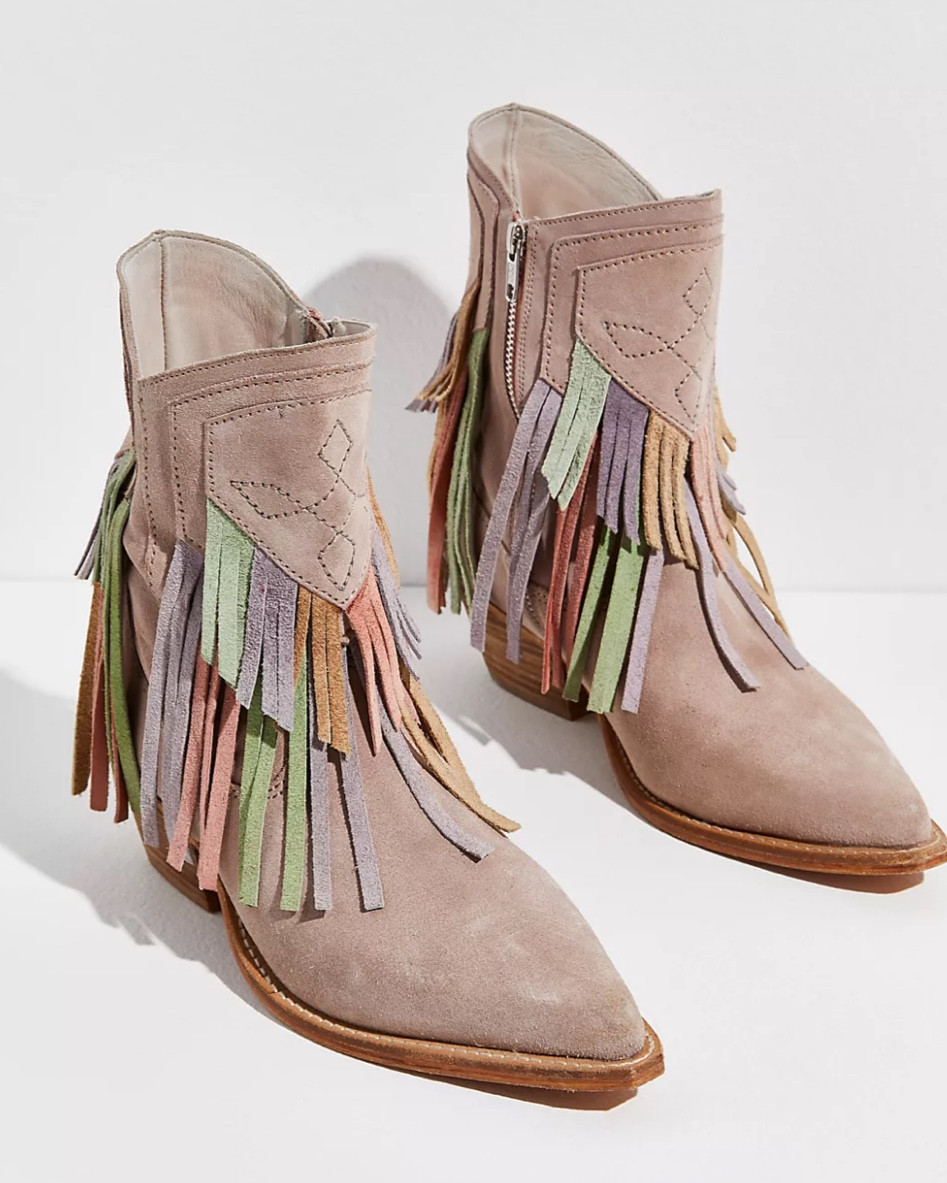 #fringe #boots #festival #coachella #concert #fair #boho #cottage #freepeopleboots tfringeankleboots #fringebooties #standout #trendy #femme #bohemian #eras

#LTKFestival #LTKFind #LTKshoecrush