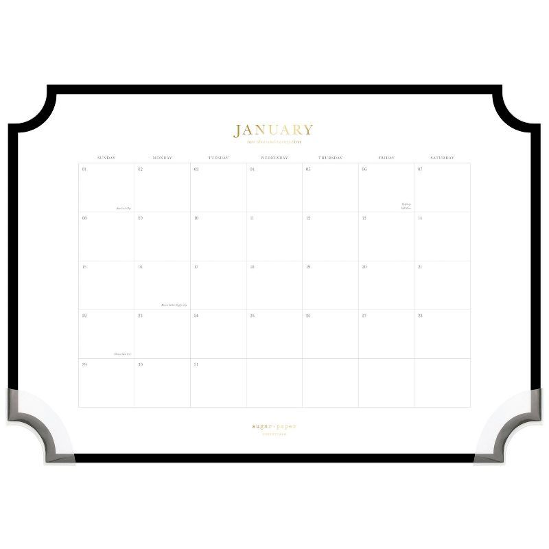 2023 Desk Pad Calendar 22"x15.625" - Sugar Paper Essentials | Target