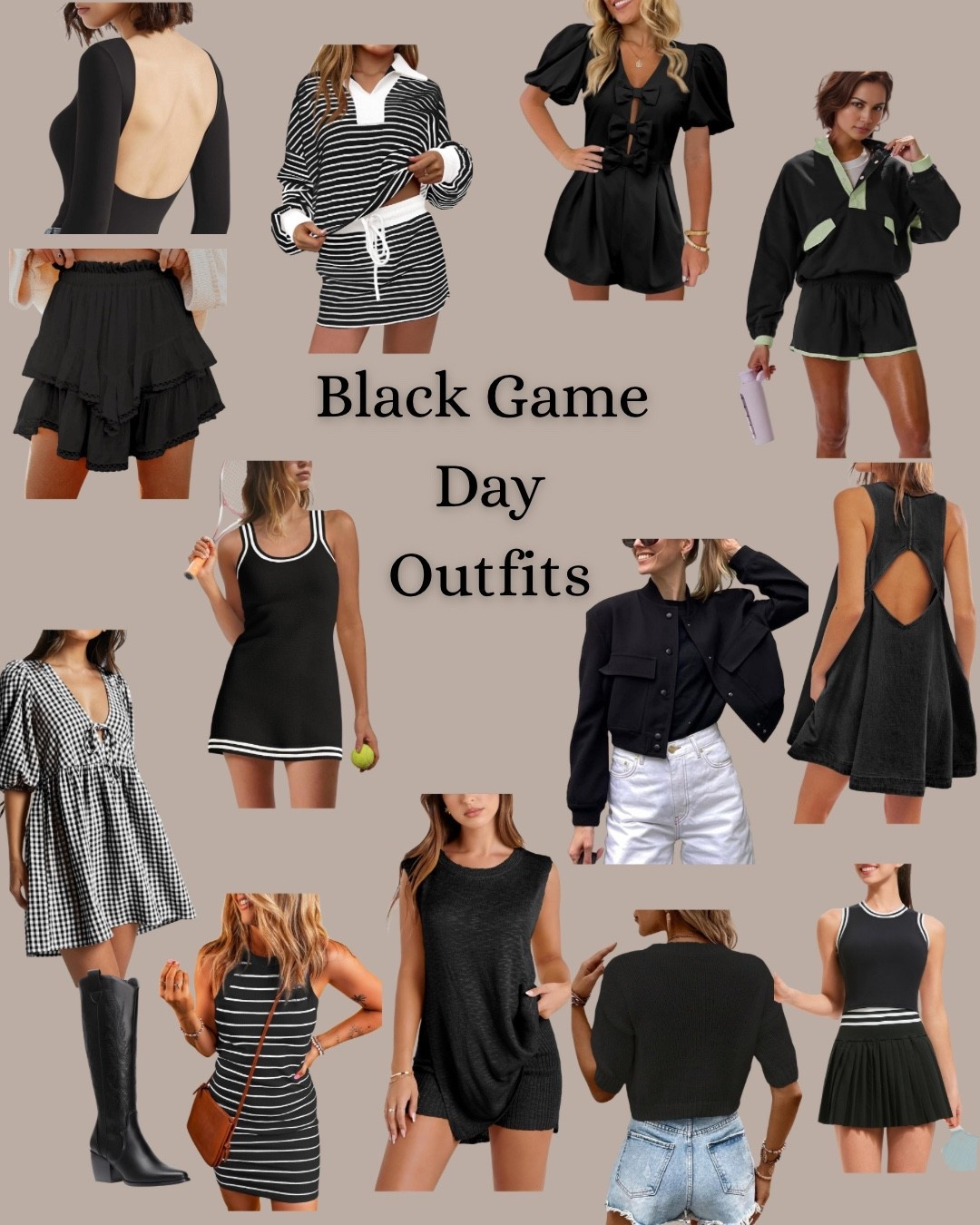 ✨Black Game Day Outfits✨
🖤🖤🖤

#LTKSaleAlert #LTKStyleTip #LTKFindsUnder100