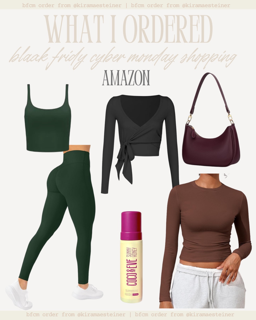 what i ordered for black friday cyber monday - amazon 

#LTKCyberWeek #LTKHoliday #LTKGiftGuide