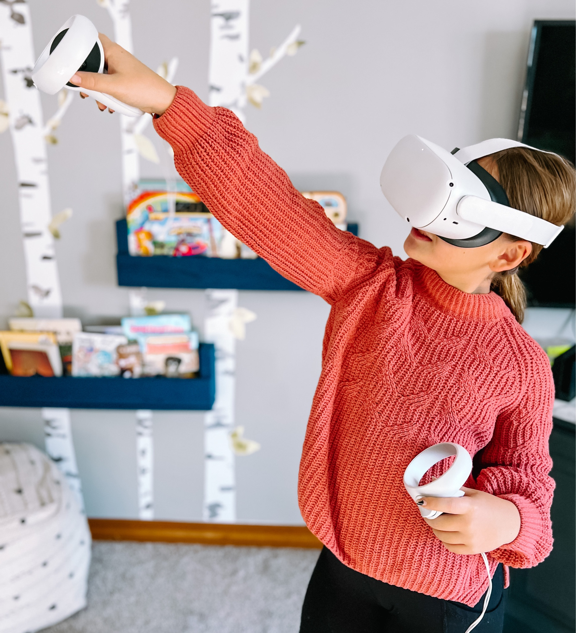My daughter had been saving up her money for a while for a VR. #ad She is LOVING it… and so are all the neighborhood kiddos who come over to play it too! The Meta - Quest 2 Resident Evil 4 Bundle with Beat Saber is down to $349.99 + FS! #bestbuy 

#LTKGiftGuide #LTKkids #LTKHoliday