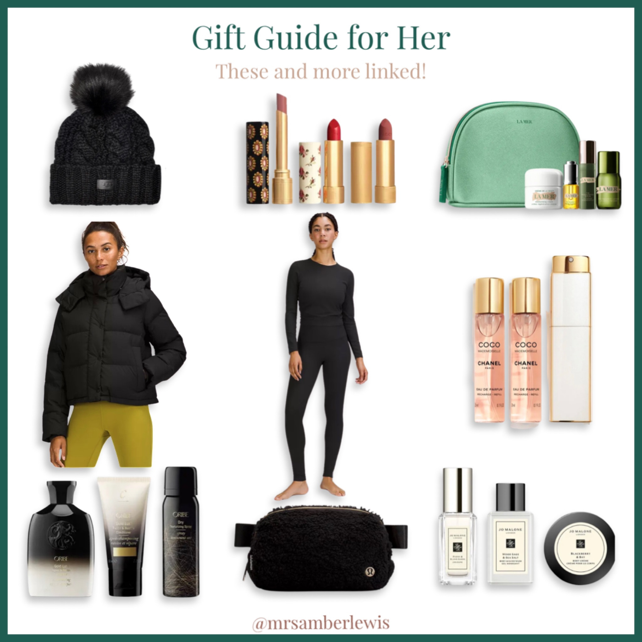 LOVING the rib detailing on these lululemon pieces! That puffer coat is on my wishlist this year too! These Gucci lippies are gorgeous and I love the lux packaging! Tons more finds linked ladies! 💗✨gift guide for her 💗

#LTKSeasonal #LTKHoliday #LTKbeauty