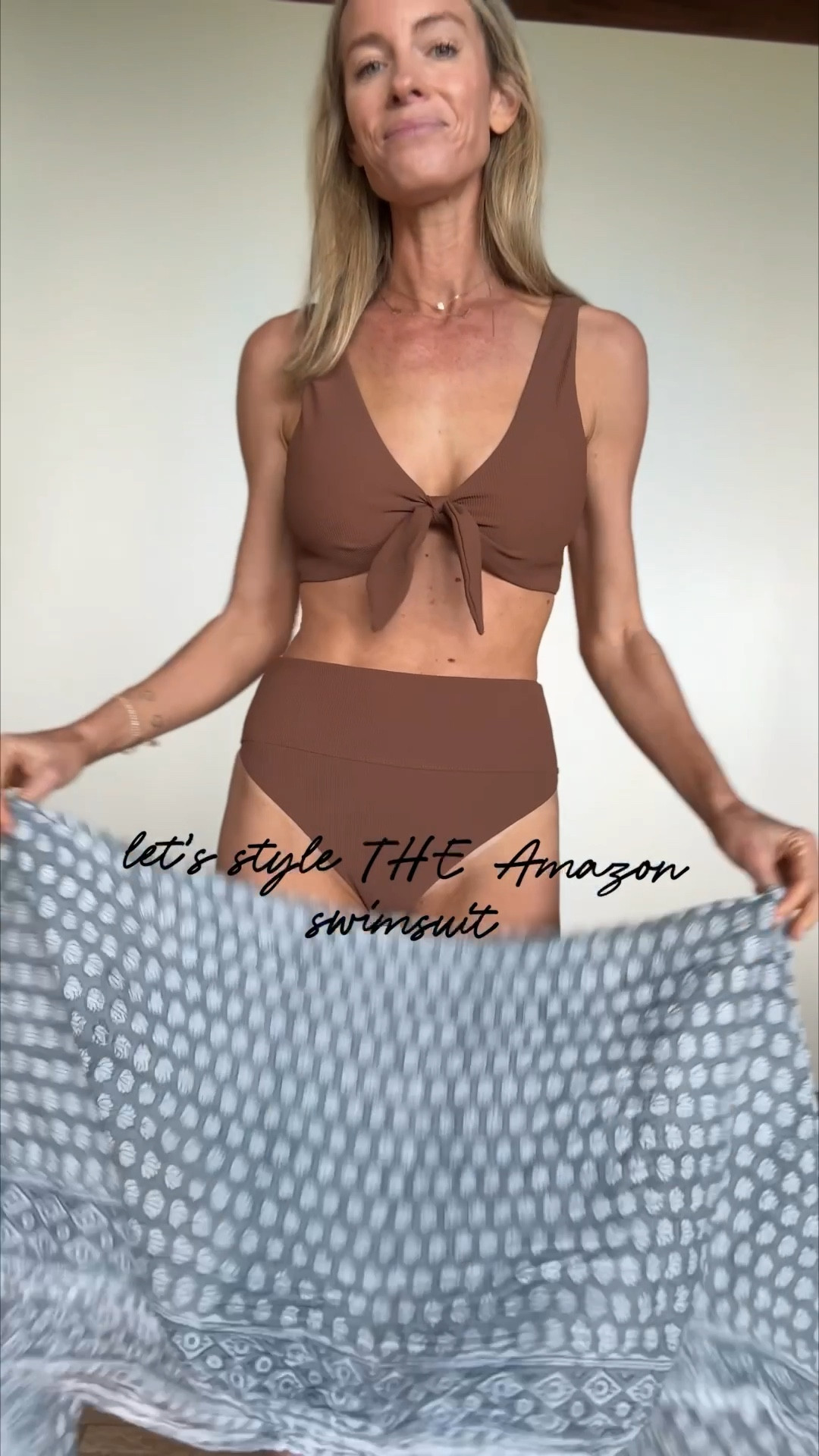 It’s SO good I can’t even handle it! Ordered in 2 more colors! I am a full c cup and the coverage is awesome. Very flattering bottom too! Size small! 
