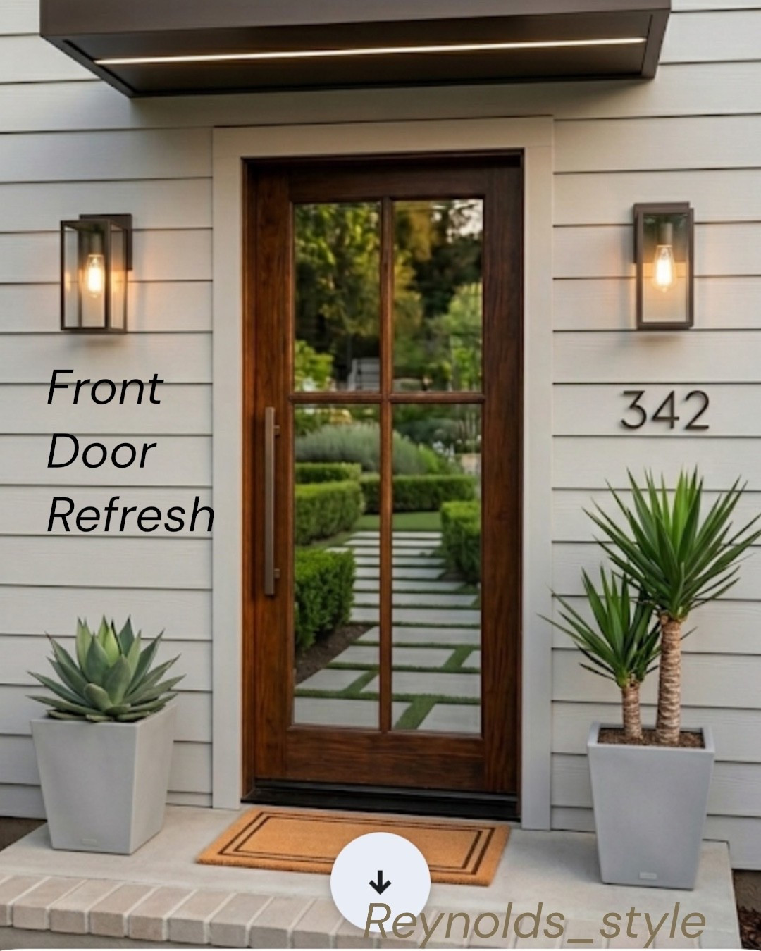 A little front door glow-up 🤍
Neutral planters, fresh greenery, and a timeless doormat create the most welcoming first impression. Easy, affordable, and effortlessly elevated.


#LTKHome #LTKSeasonal