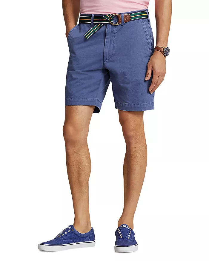 Salinger Straight Fit 8" Chino Shorts | Bloomingdale's (US)
