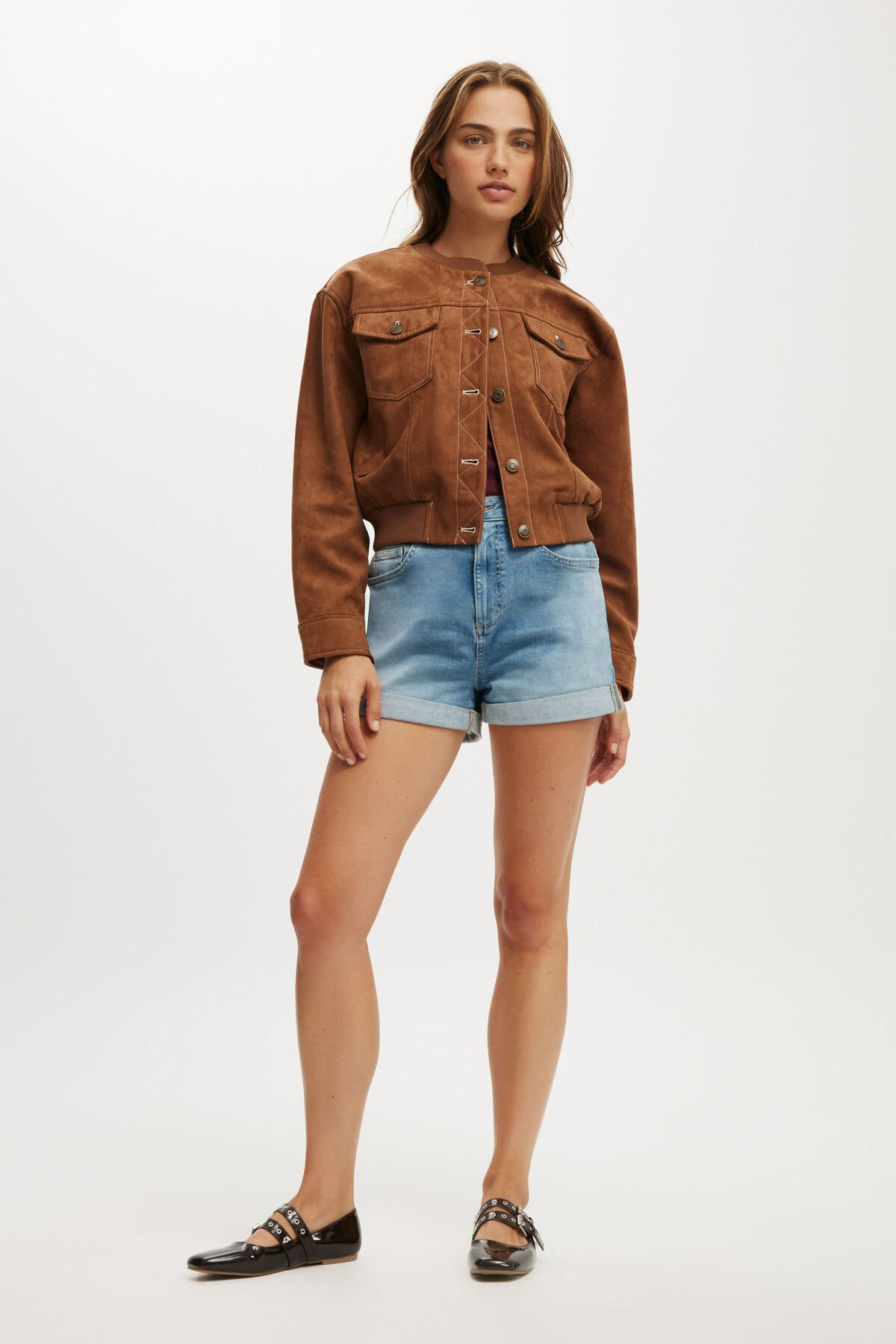 High Rise Micro Denim Short | Cotton On (US)