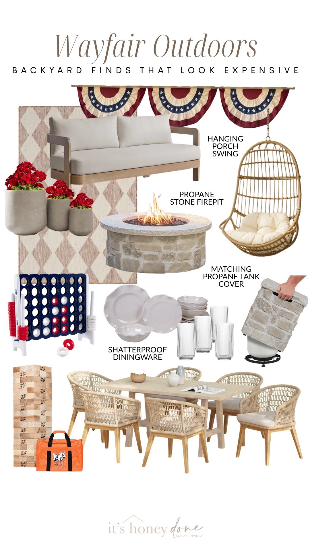 If you’re trying to get your outdoor space ready for the fourth or your next impromptu summer hang, Wayfair has everything you need and will get it to you FAST! Because let’s be honest, summer starts in approximately four business days, so the panic ordering starts now! ☀️ #ad #wayfair #wayfairpartner #americansummer @wayfair

#LTKHome #LTKSaleAlert #LTKSeasonal