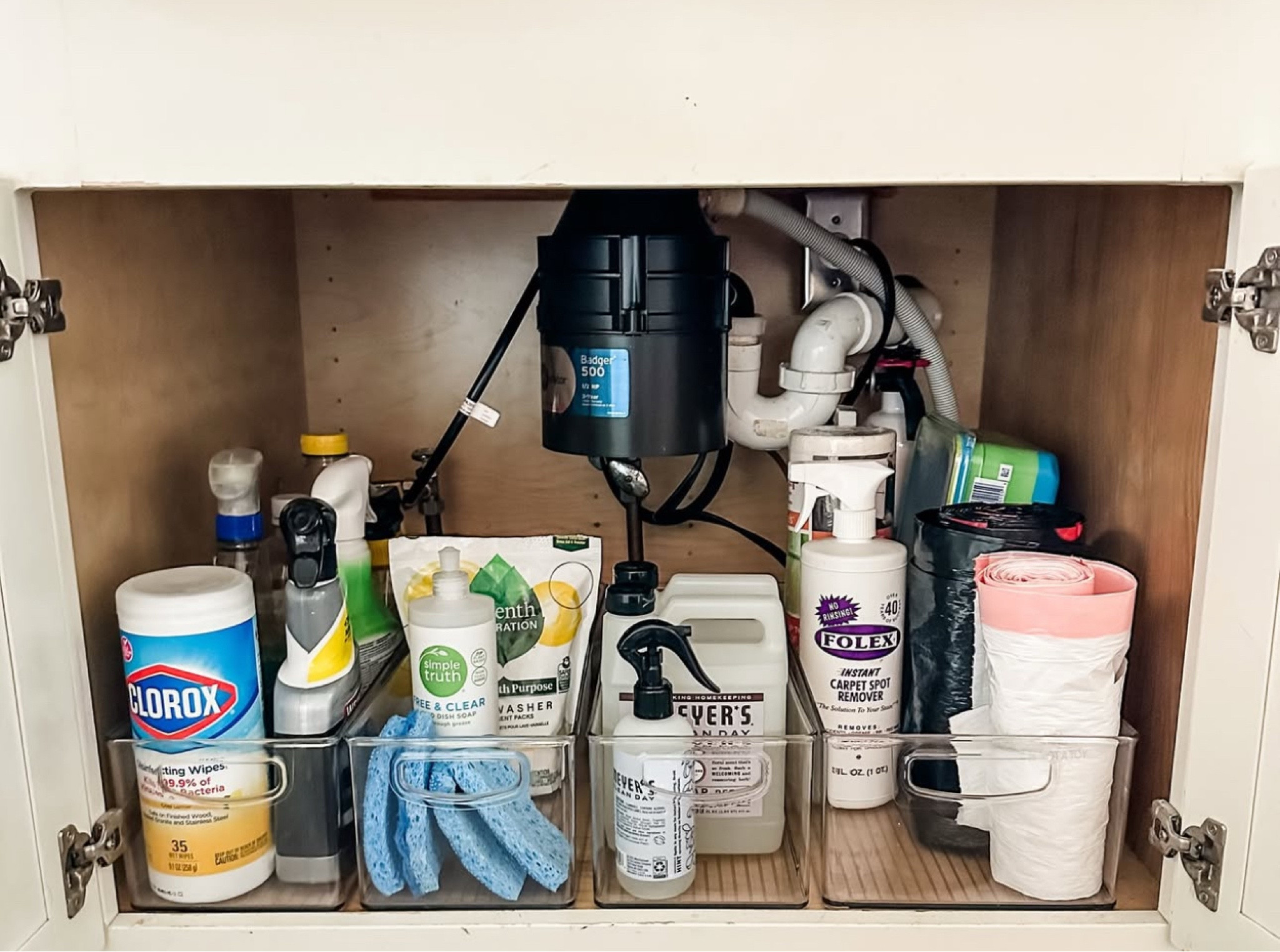 Under Sink Organization

#kitchen #homeorganization #thecontainerstore #organization #getorganized #organize #bin #momease

#LTKfindsunder100 #LTKhome #LTKfindsunder50