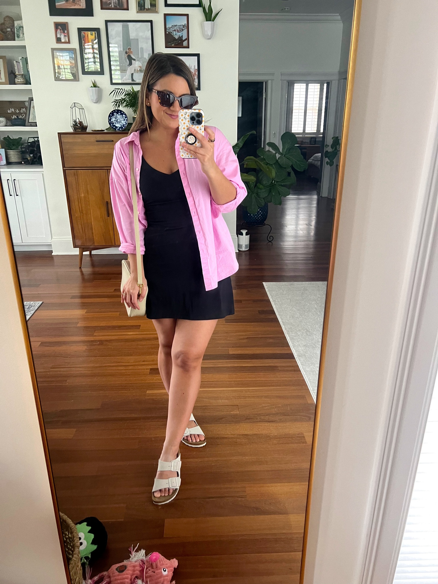 This is the BEST active dress because the shorts are connected in the front but not in the back, so you can pull them down when you need to use the bathroom without taking the whole dress off! I have a size 6.

#LTKfindsunder100 #LTKsalealert #LTKSeasonal