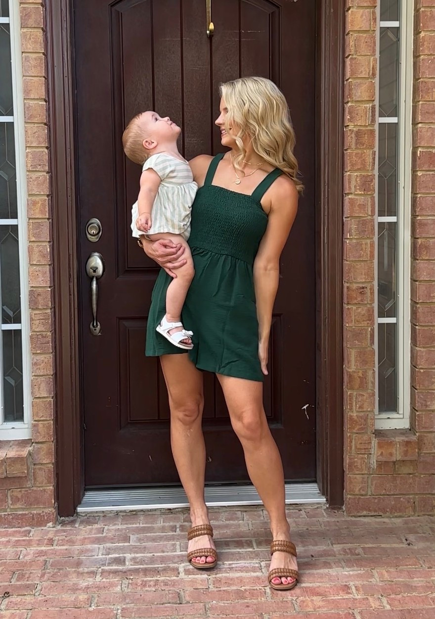 I love a good romper & this one has been my FAVORITE! 💚

#LTKootd #LTKmomlife #LTKPetite