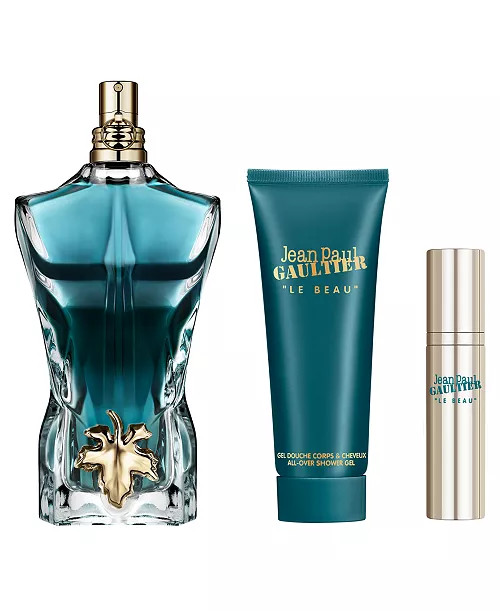 Jean Paul Gaultier 3-Pc. Men's Le Beau Fragrance Gift Set - Macy's | Macy's