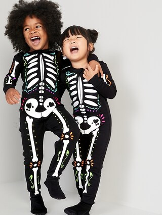Unisex Matching Halloween Footed One-Piece Pajamas for Toddler & Baby | Old Navy (US)