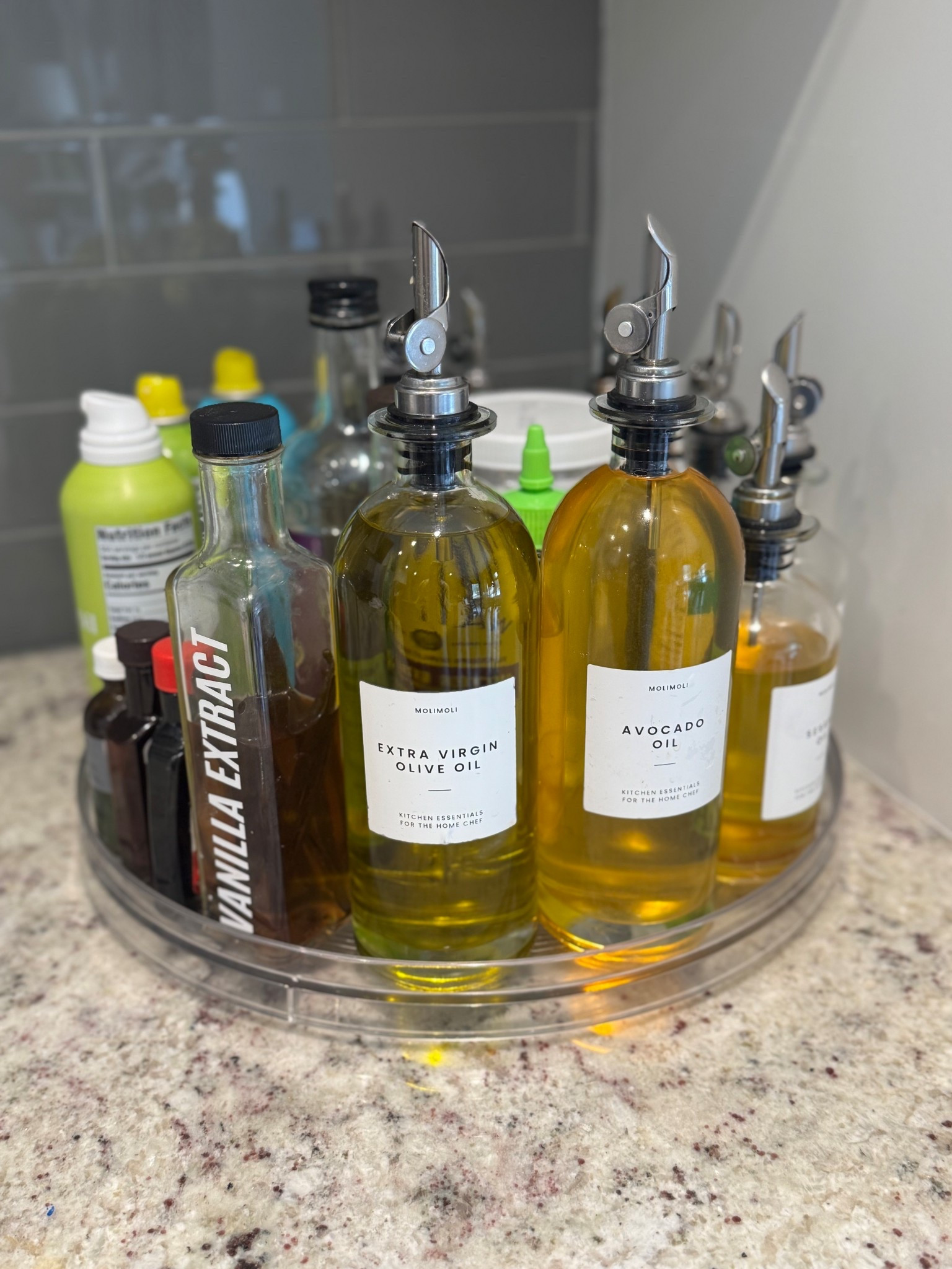 Oil & vinegar organization 

#LTKfoodie #LTKdayinmylife #LTKHome