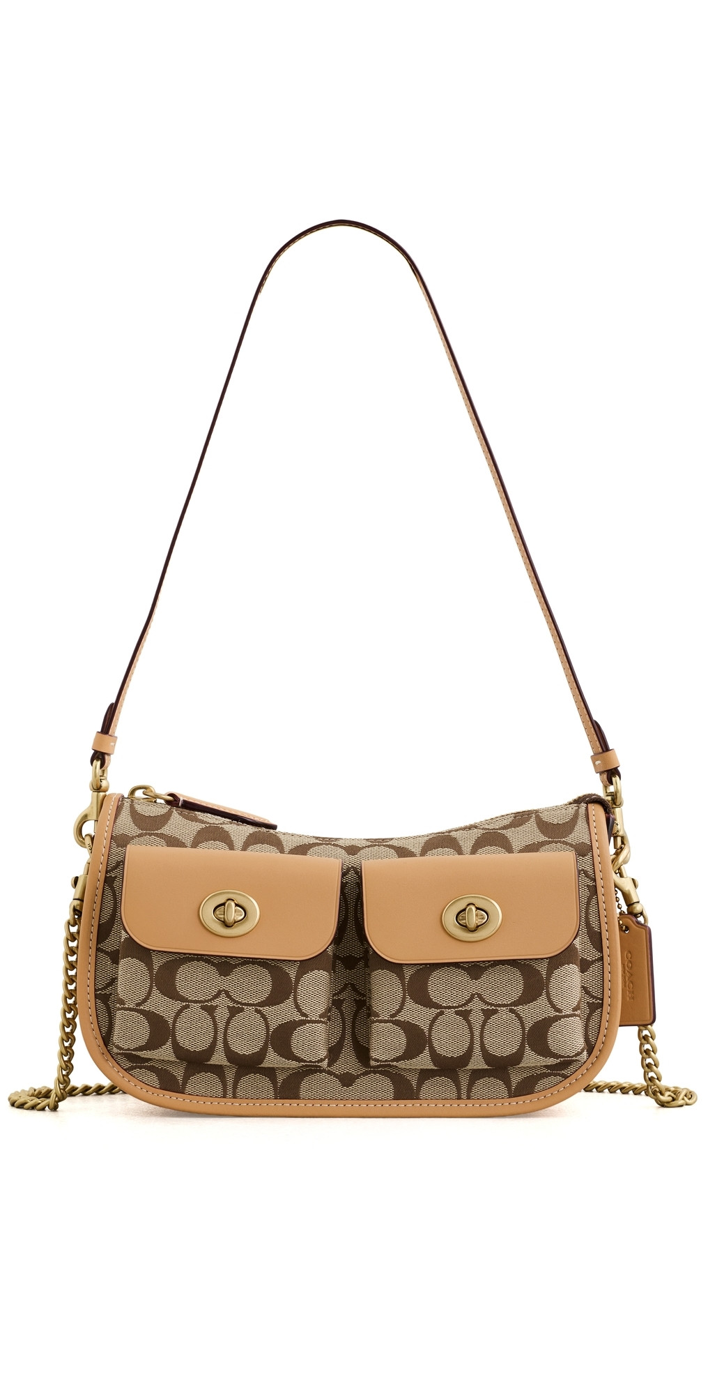 Coach Twin Turnlock Waverly Bag Jacquard One Size | Shopbop