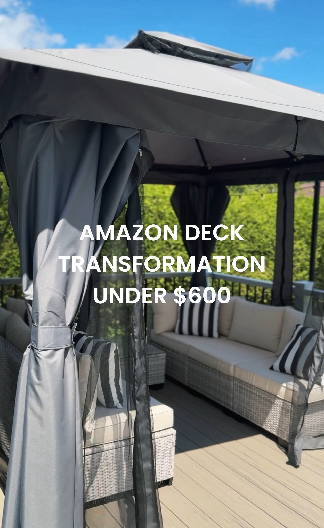 Transform your deck to look like ours for less than $600! #primeday #amazonhome #amazontinds 

#LTKHome