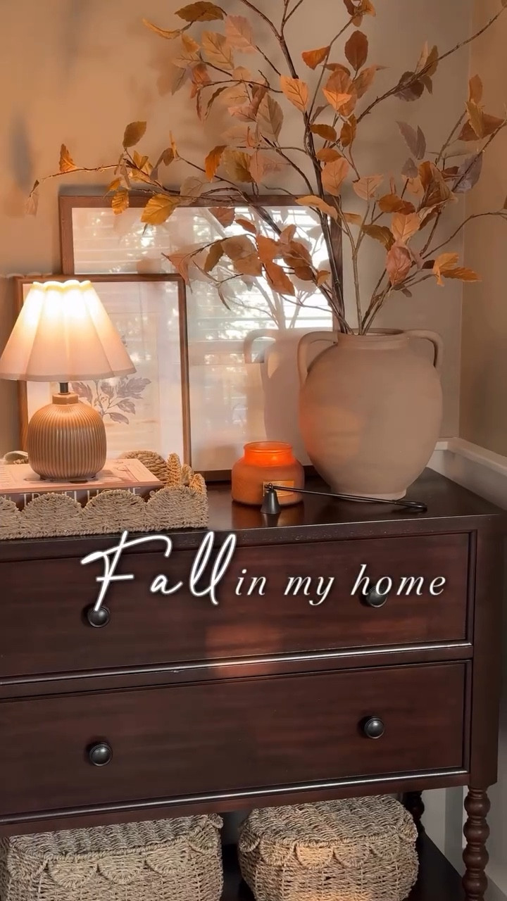 All is better in Fall 🍂
Just a little fall moments styled for fall in my home. 

✨ All is better in Fall 🍂 The season of cozy corners, warm textures, and little details that make home feel extra special. I styled a few fall moments around my home with layers, soft lighting, and timeless pieces that bring in all the autumn vibes. 🍁

Do you love decorating for fall too? 🕯️🍂

#homedecor #homedesign #homestyle #homestyling #interiordesign