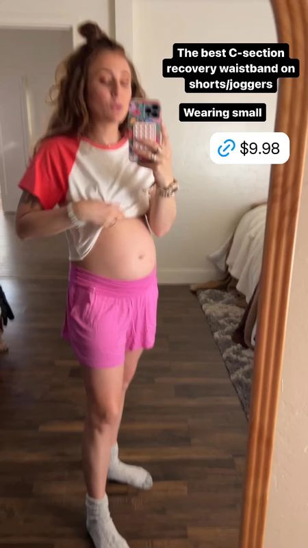 Love these shorts for C-section recovery 