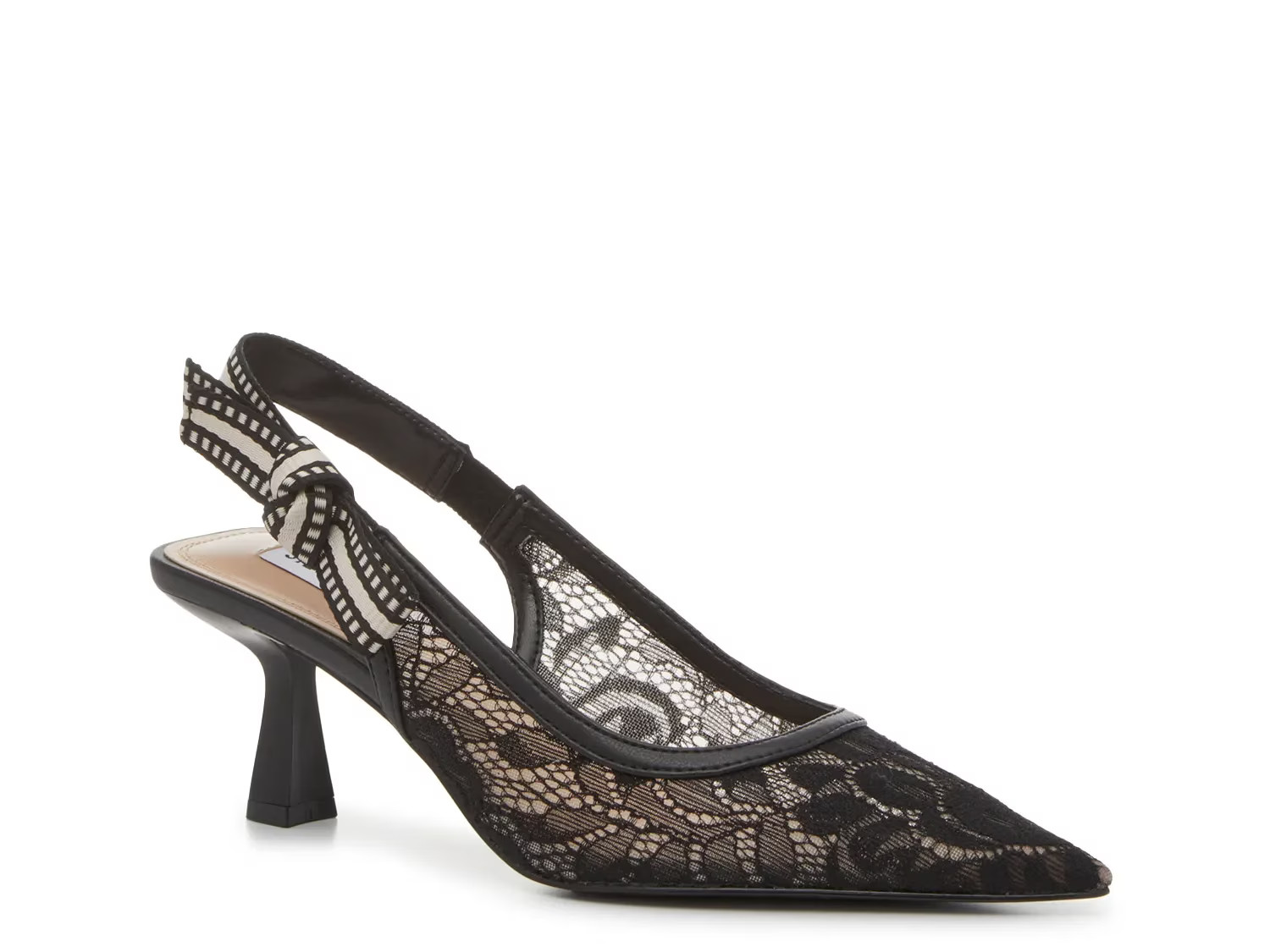 Steve Madden Versali Pump | Women's | Black | Size 6.5 | Pumps | Slingback | DSW