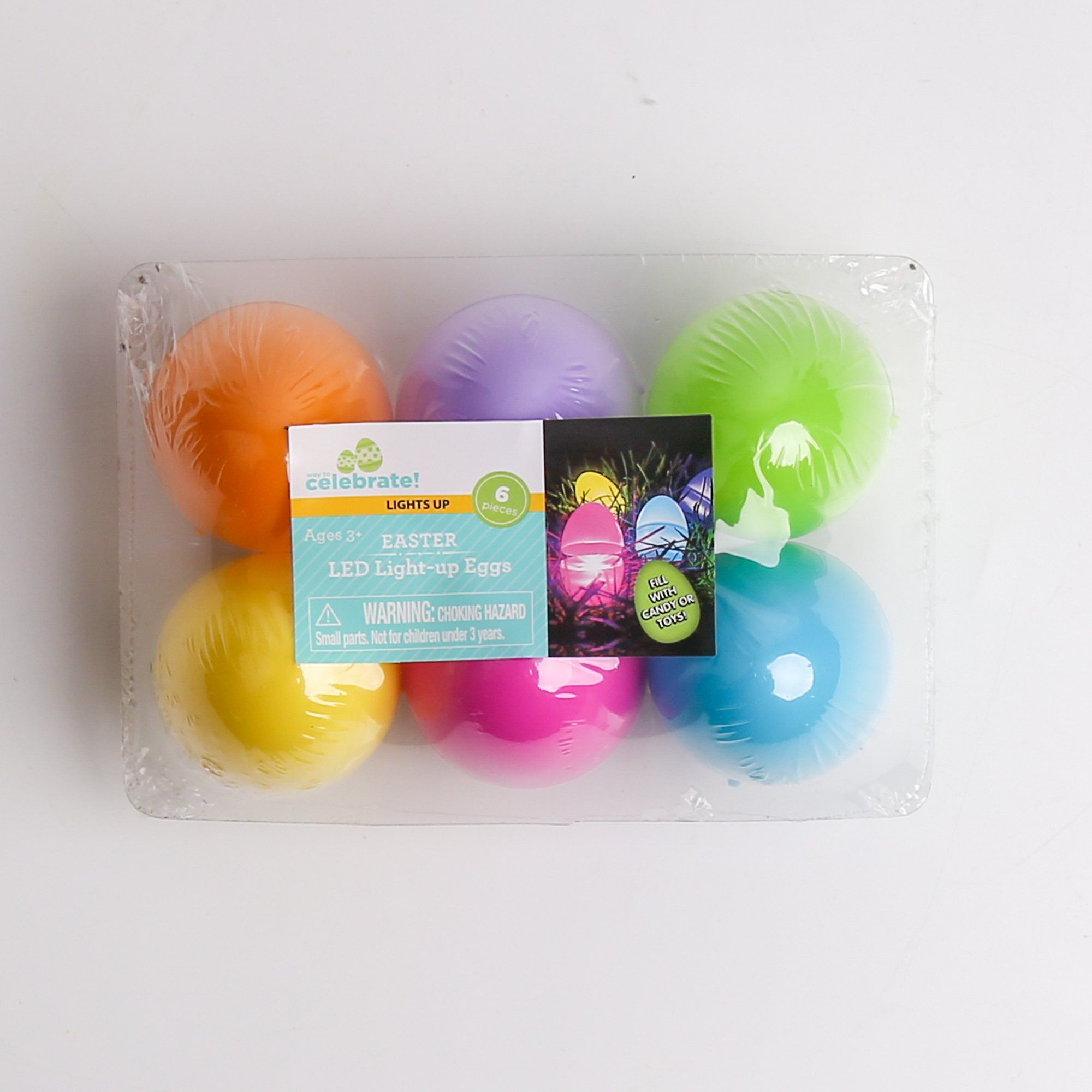 Way To Celebrate Easter LED Eggs, 6 Count | Walmart (US)