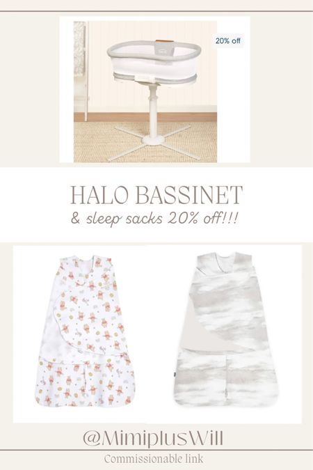 Halo vibrating bassinet is 20% off! A safe bassinet that is perfect for c-section mommas!!

Also the loved and favorite halo sleep sacks are on sale 20% off!

Great items to add to your baby registry if you haven’t already

#LTKBaby #LTKSaleAlert #LTKBump