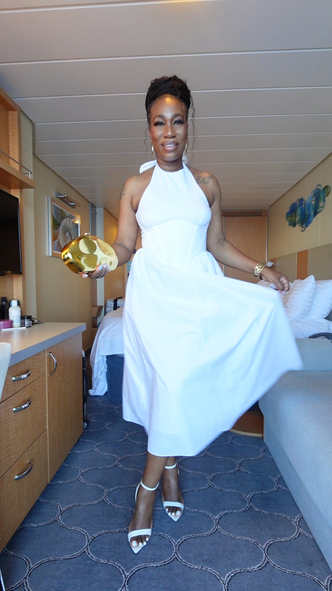 Nothing like a crisp white dress for the summer time. This one has a corset detail that’s going to cinch your waist. 
I’m wear a size 6, this dress has no stretch .


#LTKSeasonal #LTKStyleTip #LTKVideo