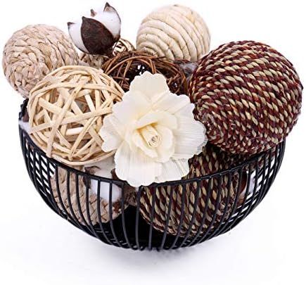 idyllic Assorted Decorative Spherical Natural Woven Twig Rattan, Suitable for Tabletop Decoration | Amazon (US)