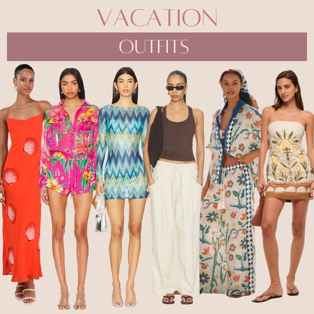 Vacation outfits I have my eye on! #summer #spring #vacationoutfits #beachoutfits #travel #springbreak 

#LTKSeasonal #LTKTravel #LTKootd