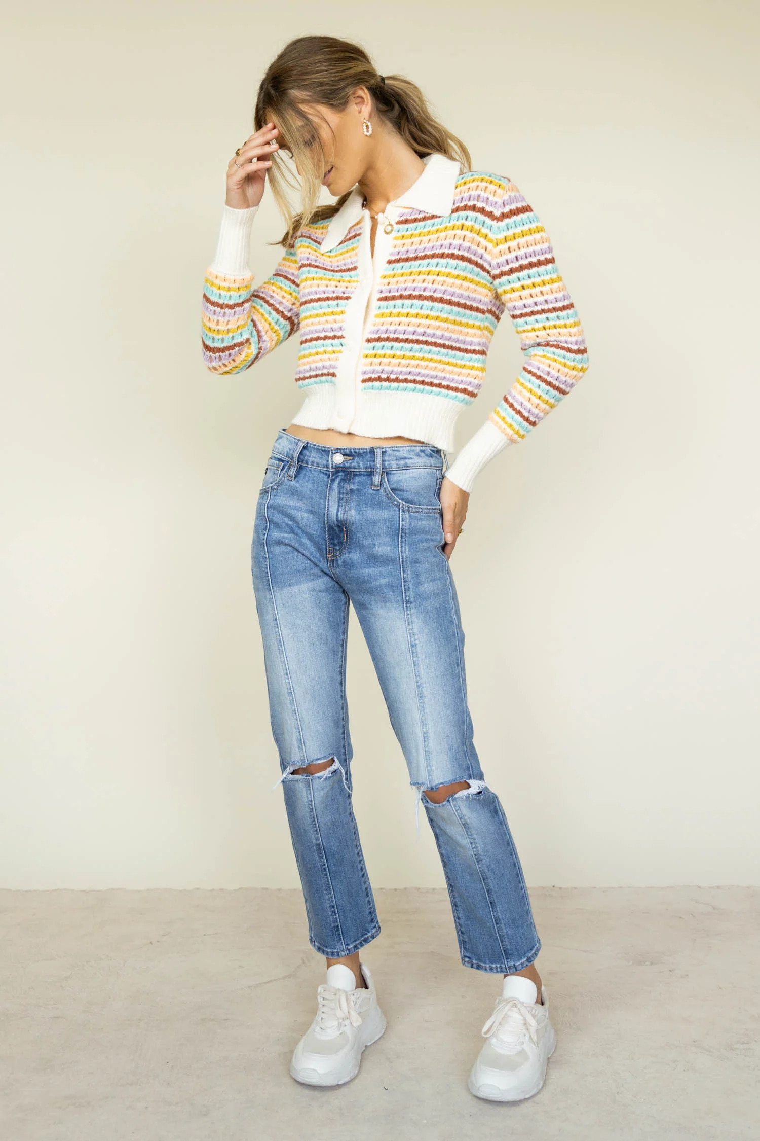 KanCan Julie Straight Leg Jeans - böhme | Böhme US