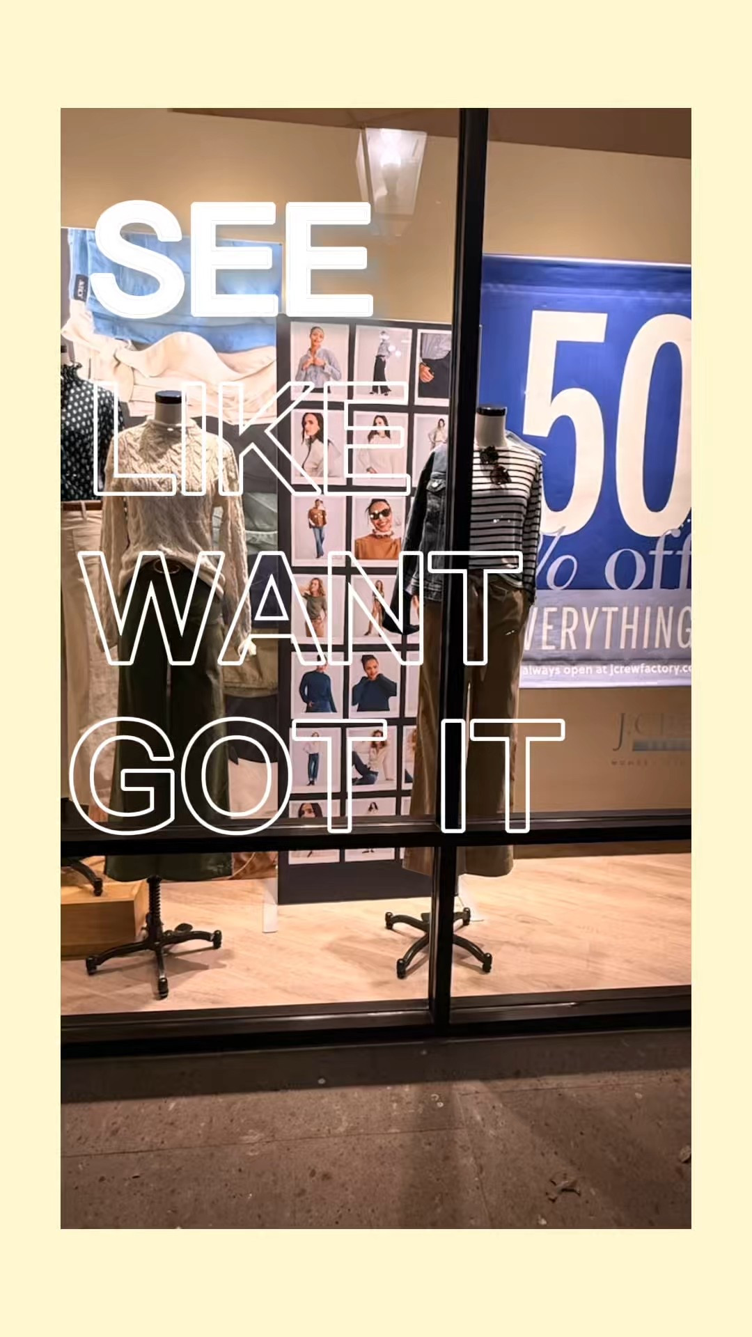 A quick J.Crew window shopping edit 🤍
Classic pieces, effortless styling, and timeless looks that always inspire.

Saving this for future outfit ideas—and linking everything I spotted.



#JCrewwindowshopping
#StyleInspo
#ClassicFashion
#TimelessStyle
#EverydayOutfits
#WardrobeInspiration
#NeutralAesthetic
#ShopWithMe
#LTKfinds
#CuratedStyle


#LTKGiftGuide #LTKSaleAlert