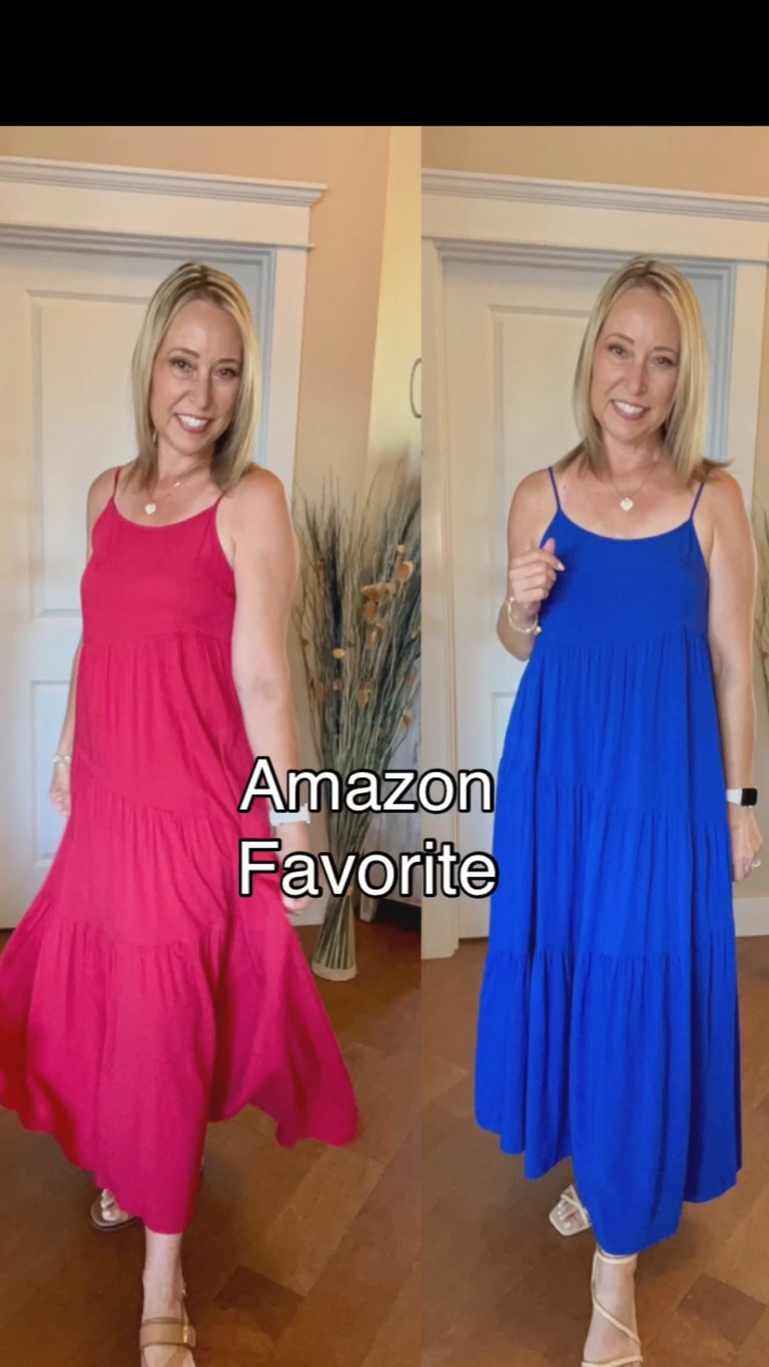 Best Seller Amazon Favorite!
Love this flowy tiered Amazon dress that comes in over 30 colors! It’s affordable, adjustable, and so easy to throw on and go while looking very put together!


#LTKFindsUnder50 #LTKOver40 #LTKautumn