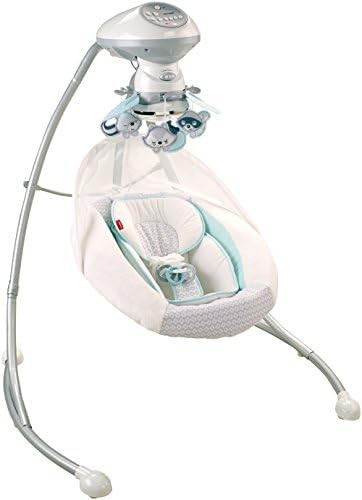 Fisher-Price Moonlight Meadow Swing, Dual Motion Baby Swing with Music, Sounds and Motorized Mobi... | Amazon (US)