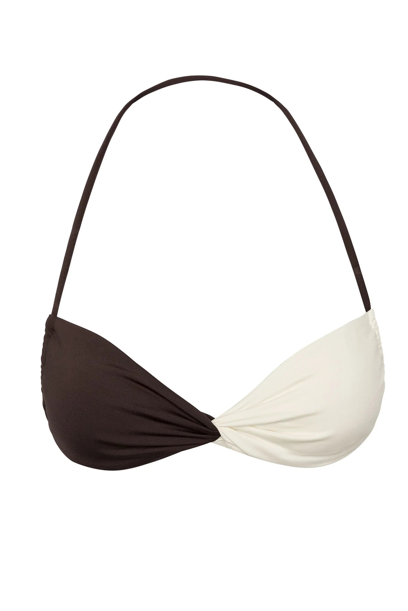 Tamarama Top - Espresso/Ivory | Monday Swimwear