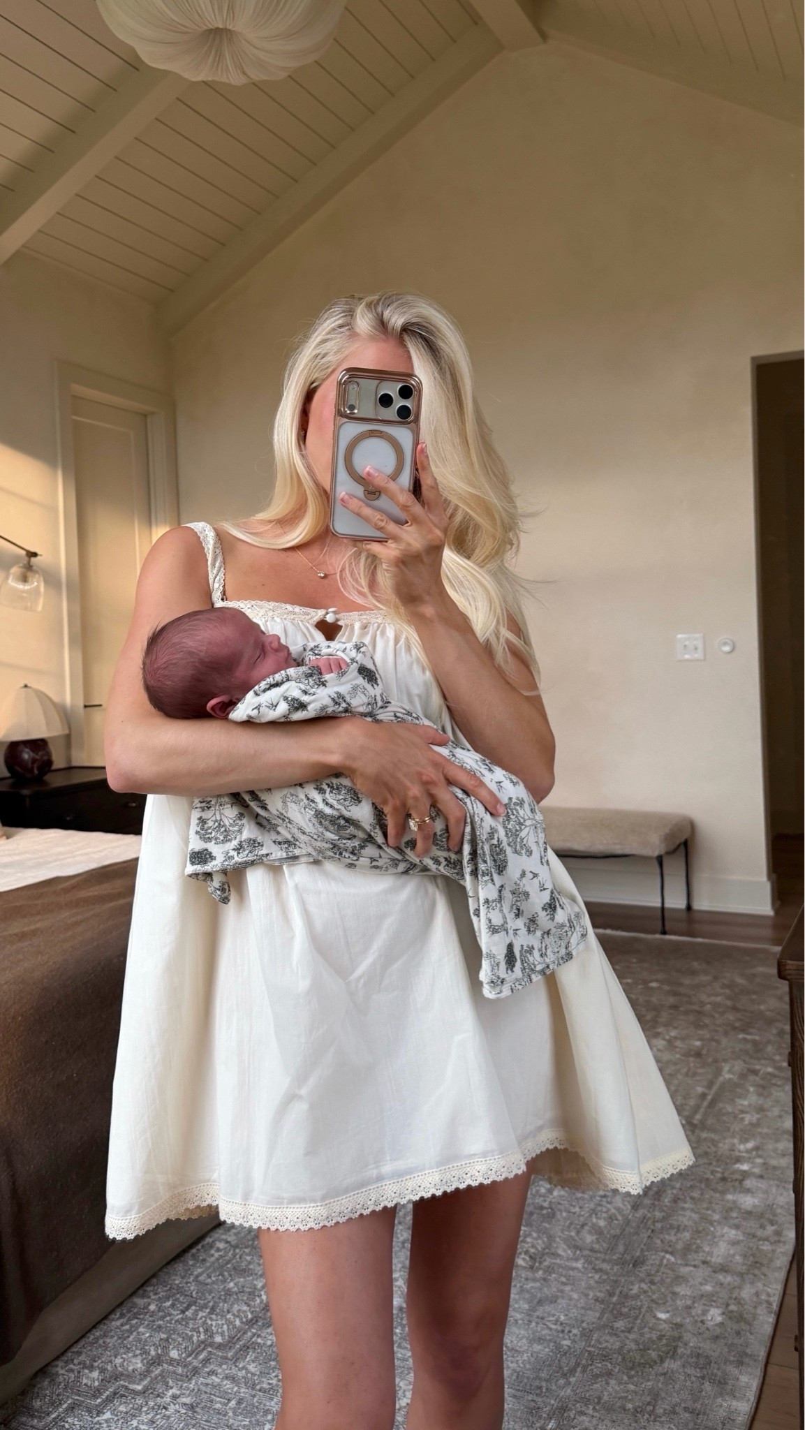 SIZE: med in dress, code “KPGS20!” for discount on necklace #kathleenpost Postpartum, newborn shoot outfit

#LTKmomlife