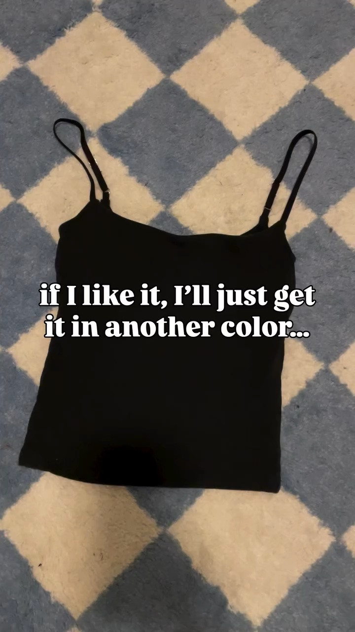 to say I’m obsessed with this cami is an understatement 🤭

#abercrombie #abercrombiepartner #closetstaples #shopltk