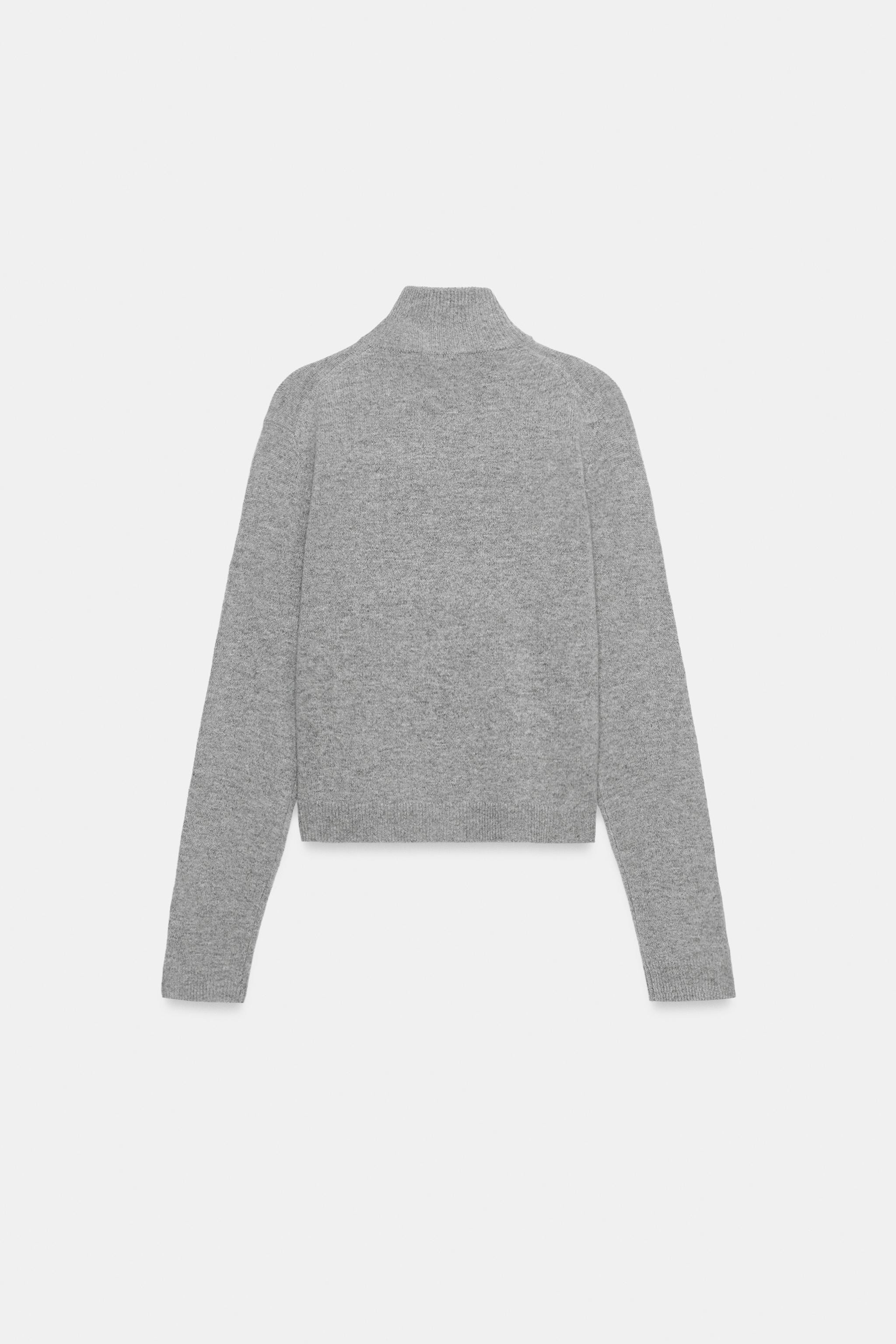 100% WOOL ZIP-UP JACKET | Zara UK
