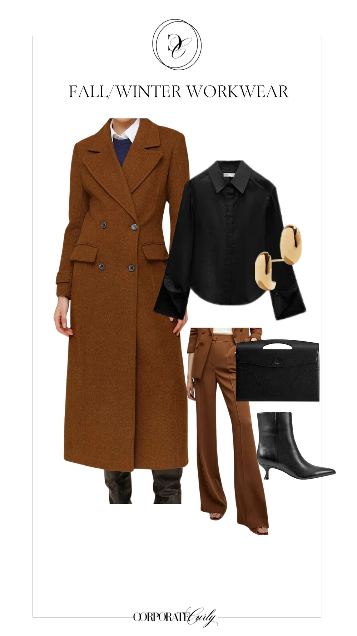 Tailored to perfection. This chic fall/winter work outfit is all about sharp lines, cozy layers, and effortless elegance. Perfect for making a statement at the office! 
#ChicTailoredStyle #WorkwearGoals #FallWinterFashion #PolishedAndProfessional #EffortlessElegance #TailoredToPerfection #OfficeOutfitInspo #SeasonalStyle #WorkwearWardrobe #ModernWorkLook

#LTKSeasonal #LTKWorkwear #LTKStyleTip