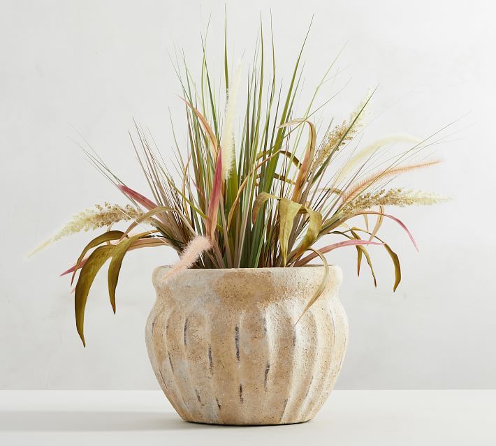 Handcrafted Weathered Terra Cotta Planter | Pottery Barn (US)