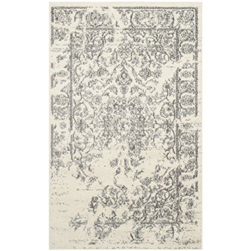 Safavieh Adirondack Collection ADR101B Ivory and Silver Area Rug, 3 feet by 5 feet (3' x 5') | Amazon (US)