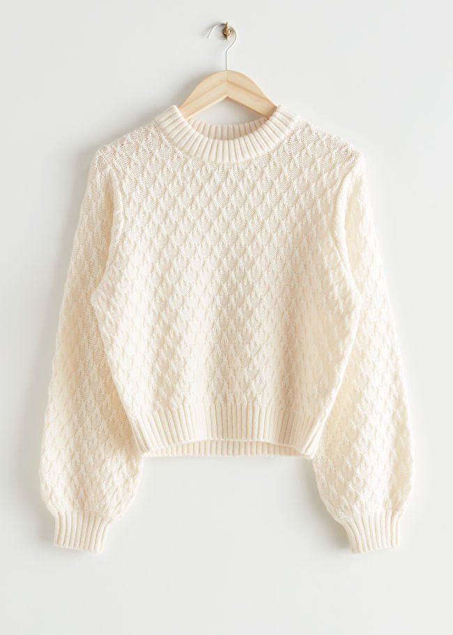 Textured Wool Knit Jumper | & Other Stories (EU + UK)