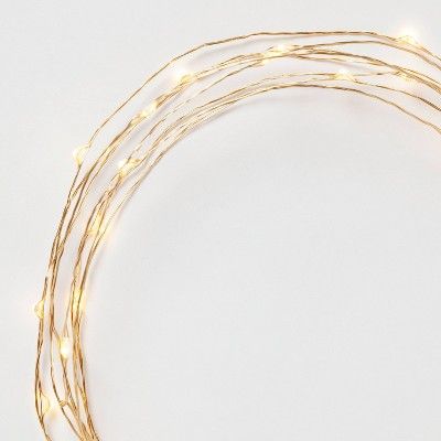 90ct Extended LED Fairy Light Brass - Room Essentials™ | Target