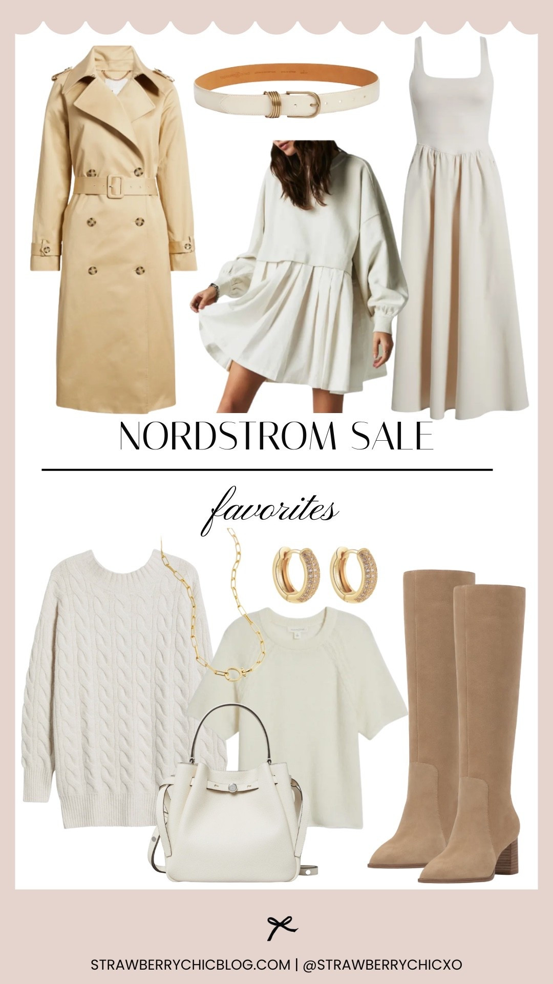 Nordstrom is having a sale and these are a few of my favorite finds! Most of these items are under $100 like the white short sleeve sweater & jewelry! A great time to grab gifts for your loved ones too! 

#LTKHoliday #LTKOver40 #LTKSeasonal