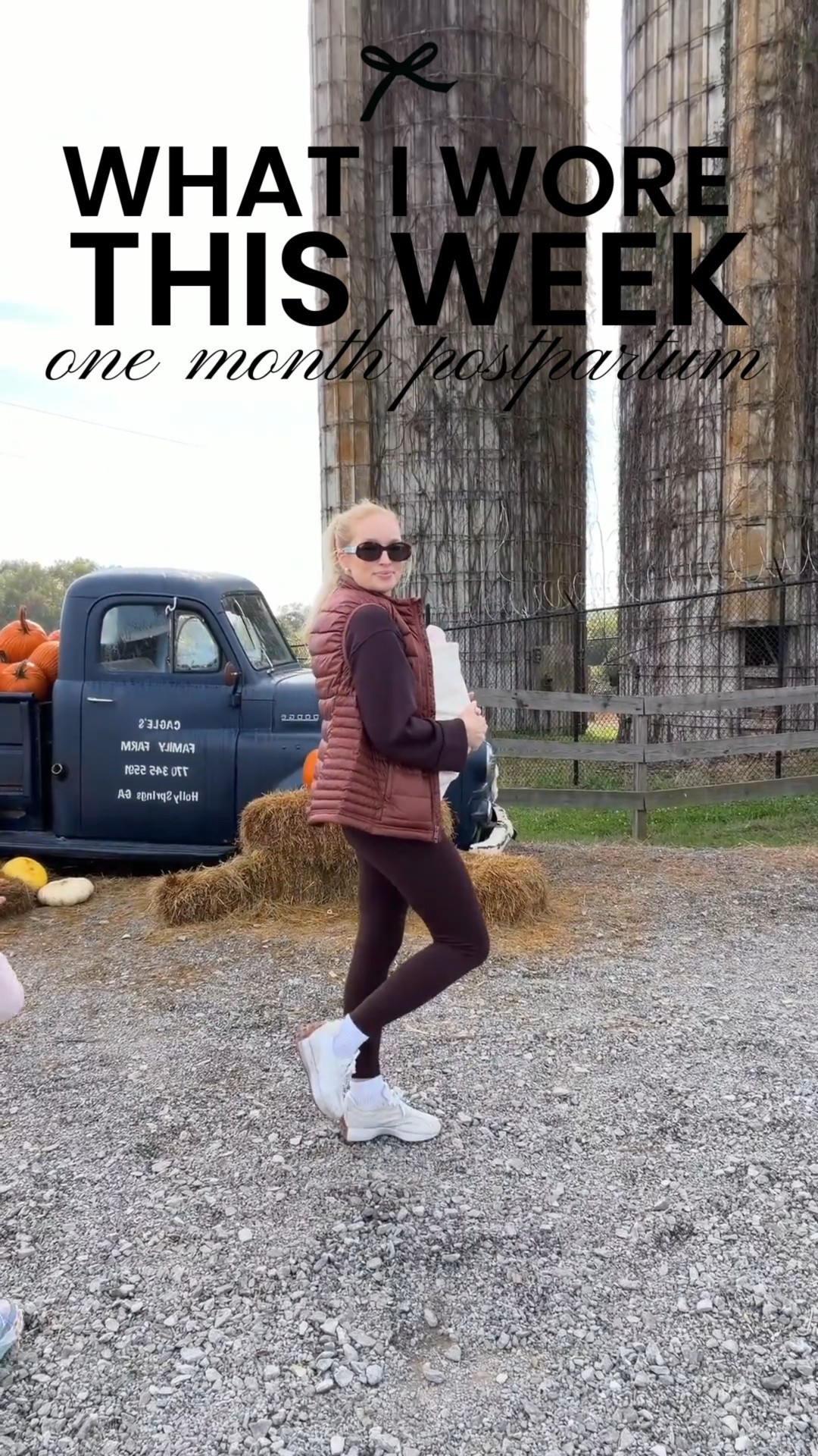 What I wore this week, one month postpartum 🤍 Keeping things comfy, practical, and easy to mix and match while still feeling put together. Sharing the pieces I’ve been reaching for most lately!

#LTKSeasonal #LTKootd #LTKmomlife