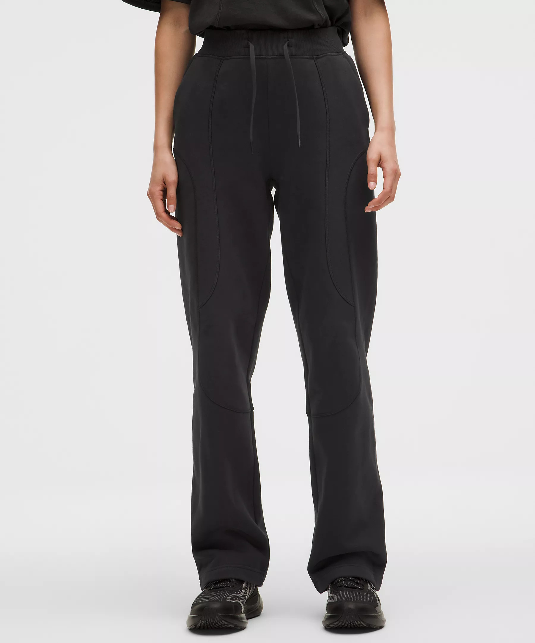 Cotton Fleece Mid-Rise Straight-Leg Pant SLNSH Collection | lululemon (CA)